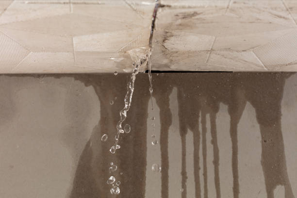 Professional Sewage Cleanup technician working in Sloan, NY